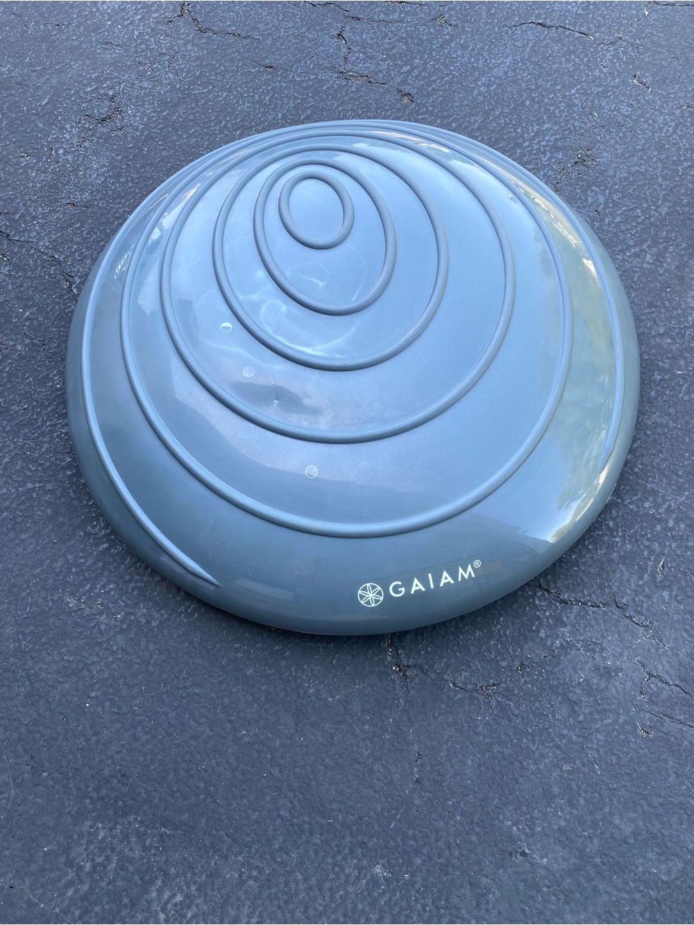 GAIAM Balance Trainer Dome - Slate Gray Stability Platform